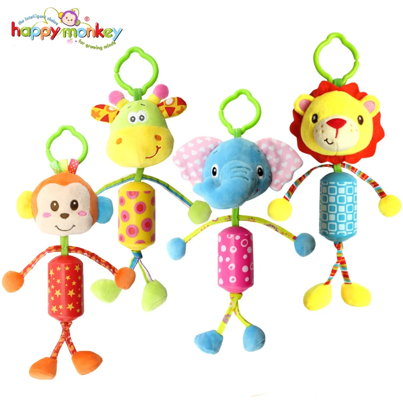 4 styles New Infant Toys Mobile Baby Plush Teether Toy Bed Wind Rattles Bell Toy Stroller For Newborn Bed Safety Seat Plush Toy
4 styles New Infant Toys Mobile Baby Plush Teether Toy Bed Wind Rattles Bell Toy Stroller For Newborn Bed Safety Seat Plush Toy