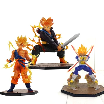 Dragon Ball Z Action Figures Son Goku Vegeta Trunks Super Saiyan Aura Effect Anime DBZ Collectible Model Dolls
Dragon Ball Z Action Figures Son Goku Vegeta Trunks Super Saiyan Aura Effect Anime DBZ Collectible Model Dolls
