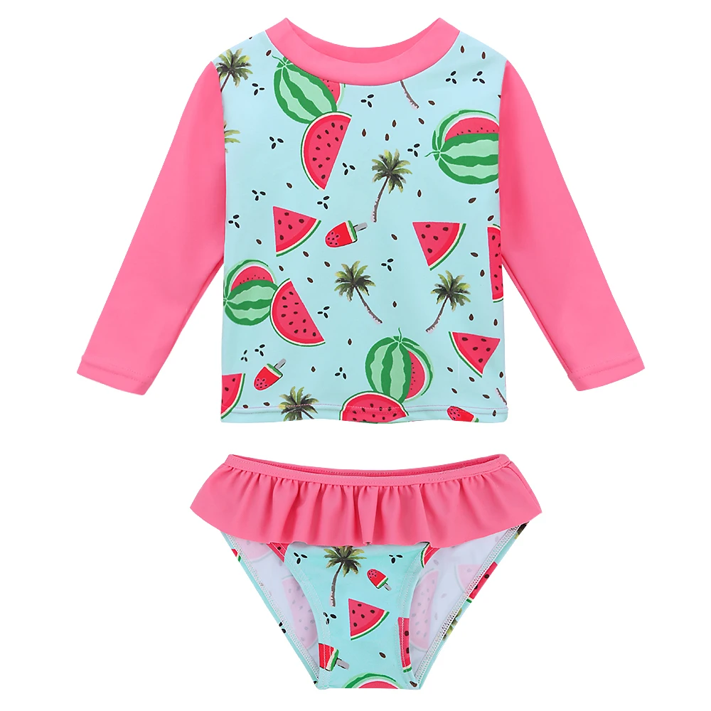 BAOHULU 2018 Lovely Girls Swimsuit Bikini UV Protection Kids Swimwear Watermelon Pattern Long Sleeves Swimming Suit for 6M-4Y
BAOHULU 2018 Lovely Girls Swimsuit Bikini UV Protection Kids Swimwear Watermelon Pattern Long Sleeves Swimming Suit for 6M-4Y