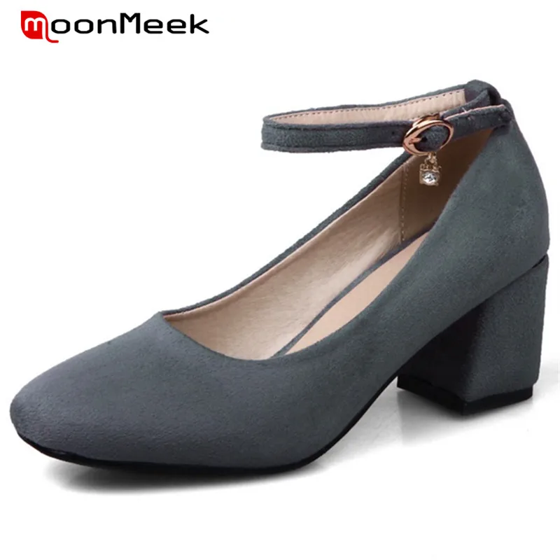 MoonMeek Big size 34-43 PU nubuck leather shoes woman office lady high heels contracted work shoes women pumps square toe
MoonMeek Big size 34-43 PU nubuck leather shoes woman office lady high heels contracted work shoes women pumps square toe
