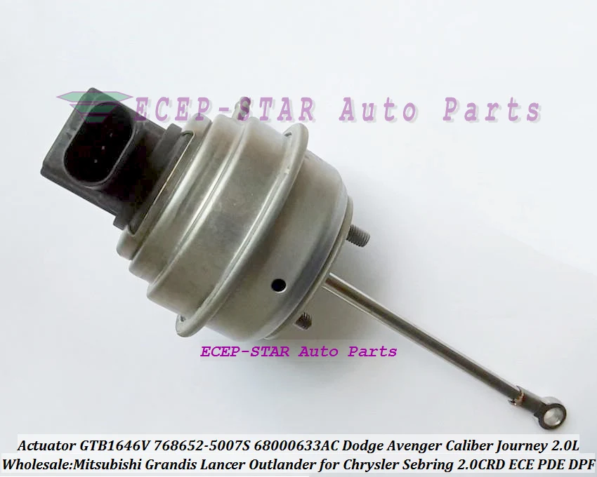 Turbo Actuator GTB1646V 768652 768652-0004 768652-0003 768652-0001 for Jeep Compass Patriot ECE PDE DPF BSY 2.0 CRD 103Kw 140HP
Turbo Actuator GTB1646V 768652 768652-0004 768652-0003 768652-0001 for Jeep Compass Patriot ECE PDE DPF BSY 2.0 CRD 103Kw 140HP
