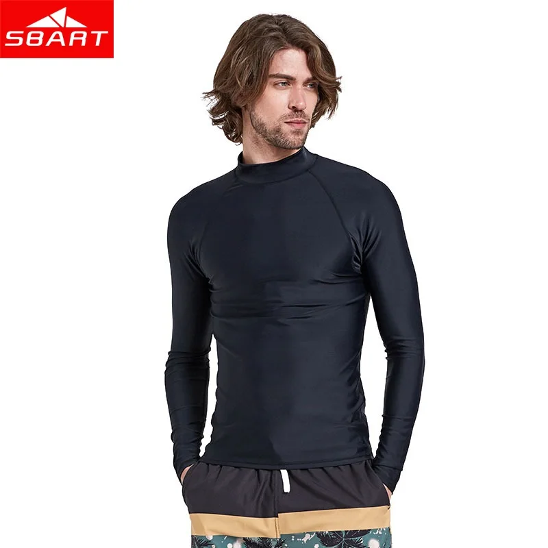 SBART Rashguard Men Top Long Sleeve Swimsuit Lycra Surf Rash Guard Men Swim Surf Shirts Sunscreen UV Plus Size M - 4XL
SBART Rashguard Men Top Long Sleeve Swimsuit Lycra Surf Rash Guard Men Swim Surf Shirts Sunscreen UV Plus Size M - 4XL