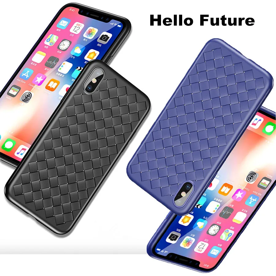 Weave Grid Silicone Case For iPhone 8 8 Plus 7 7 Plus X 6 6s Plus Cases Luxury Ultra Thin Soft TPU Case For iPhone 8 8 Plus Capa
Weave Grid Silicone Case For iPhone 8 8 Plus 7 7 Plus X 6 6s Plus Cases Luxury Ultra Thin Soft TPU Case For iPhone 8 8 Plus Capa