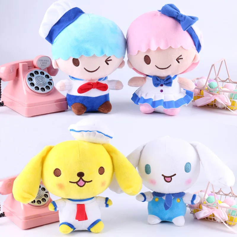 1PCS 20cm Navy series Little twin star anime plush doll Stuffed dolls Cute Cartoon Toys for Baby Kids Birthday XMAS Gifts New
1PCS 20cm Navy series Little twin star anime plush doll Stuffed dolls Cute Cartoon Toys for Baby Kids Birthday XMAS Gifts New