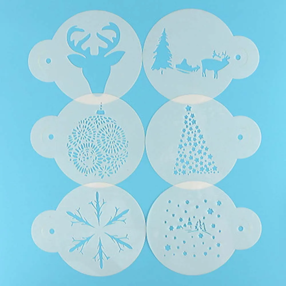 6PC Snowflake Elk shaped Reusable Stencil Airbrush Painting Art DIY Home Decor Scrap booking Album Crafts Free Shipping
6PC Snowflake Elk shaped Reusable Stencil Airbrush Painting Art DIY Home Decor Scrap booking Album Crafts Free Shipping
