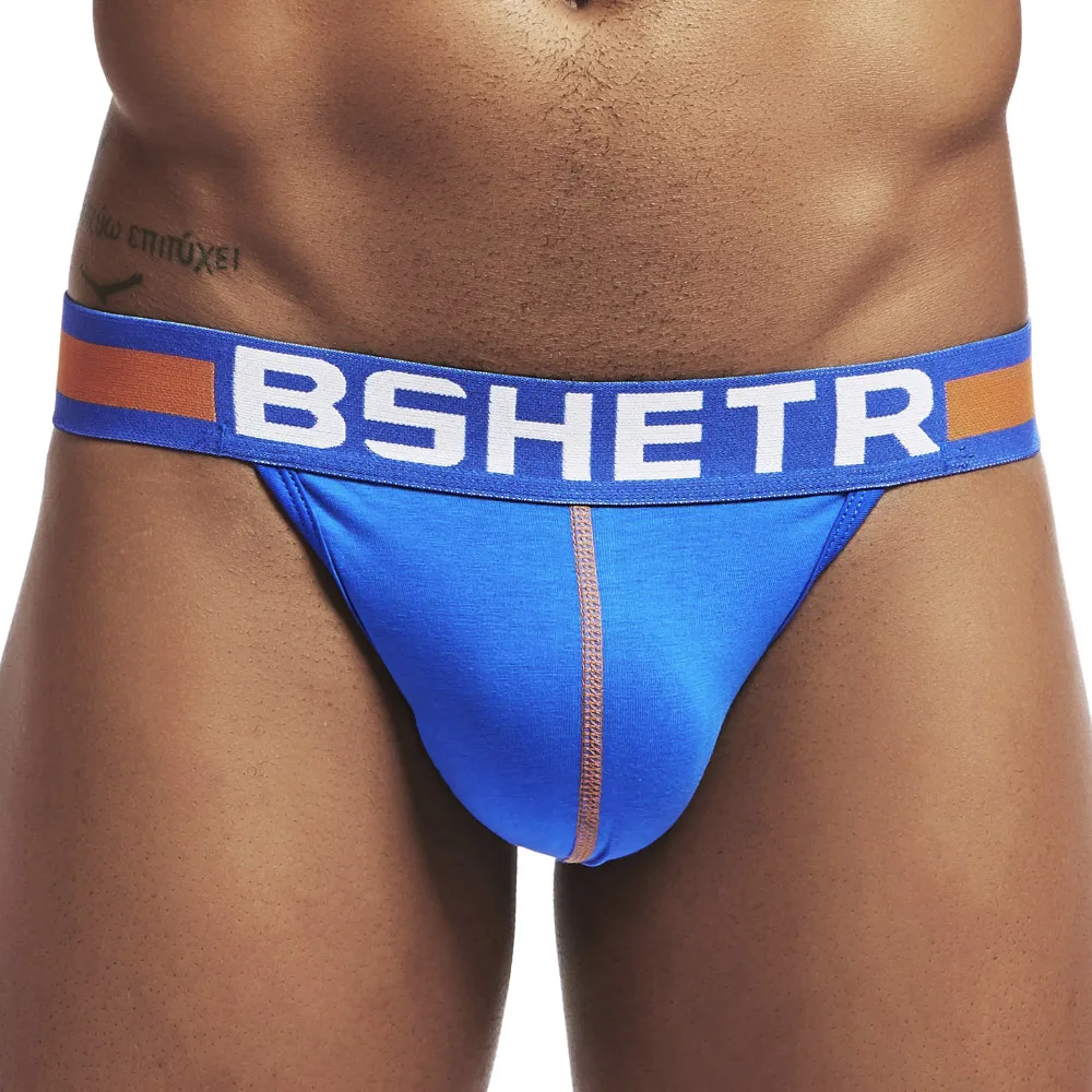 BSHETR Brand Soft Male Underwear tanga Solid Thongs Homewear G-strings Gay Breathable Sexy Bikini Cotton Jockstrap Men's thong
BSHETR Brand Soft Male Underwear tanga Solid Thongs Homewear G-strings Gay Breathable Sexy Bikini Cotton Jockstrap Men's thong