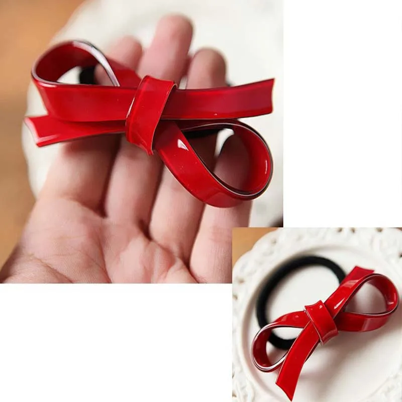 Cute Girls Smooth Acrylic Hair Rope Red Bowknot Elastic Hair Bands For Women Hair Accessories Headwear Bow Ties Ponytail Holder
Cute Girls Smooth Acrylic Hair Rope Red Bowknot Elastic Hair Bands For Women Hair Accessories Headwear Bow Ties Ponytail Holder