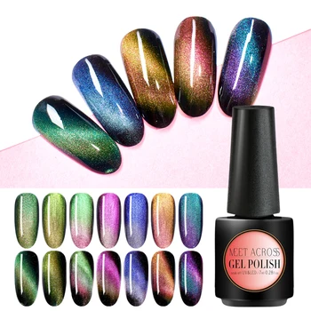MEET ACROSS 7D Magnetic Gel Nail Polish Long Lasting Shining 7ml Chameleon Cat Eye Nail Art Gel Soak Off UV LED Gel Varnish
MEET ACROSS 7D Magnetic Gel Nail Polish Long Lasting Shining 7ml Chameleon Cat Eye Nail Art Gel Soak Off UV LED Gel Varnish
