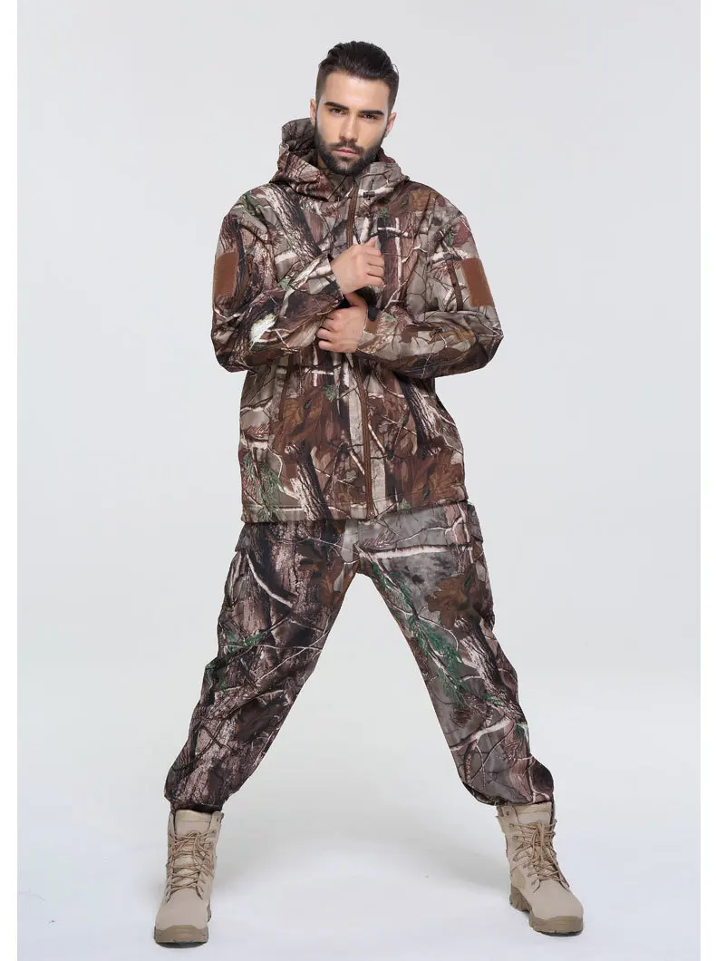 Thick and cold waterproof breathable dead leaves camouflage fishing hunting 3d bionic auspicious suit sniper tactical uniforms
Thick and cold waterproof breathable dead leaves camouflage fishing hunting 3d bionic auspicious suit sniper tactical uniforms