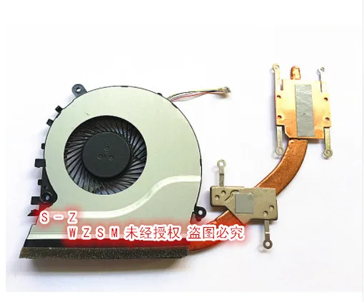 WZSM New and Original Cooler For ASUS Vivobook S551LB V551LB S551 V551 13NB0691AM0401-1425 Laptop cooling Heatsink wit thick Fan
WZSM New and Original Cooler For ASUS Vivobook S551LB V551LB S551 V551 13NB0691AM0401-1425 Laptop cooling Heatsink wit thick Fan