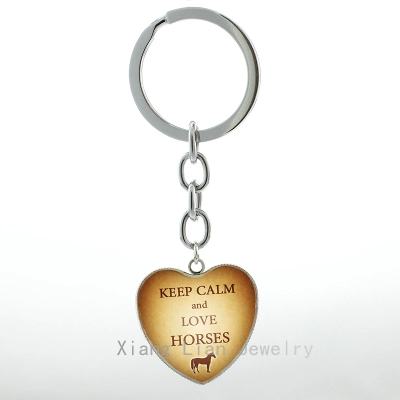 Keep Calm and Love Horses keychain vintage Horse key chain ring Jewelry Horse Lover Birthday Christmas New Year Gift keyring H35
Keep Calm and Love Horses keychain vintage Horse key chain ring Jewelry Horse Lover Birthday Christmas New Year Gift keyring H35
