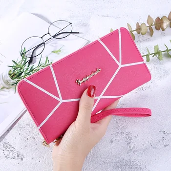 8PCS / LOT Wallet Brand Geometric Designer Women Long Wallet 2018 New Fashion Women Zipper Wallet Handbag Clutch Carteira Female
8PCS / LOT Wallet Brand Geometric Designer Women Long Wallet 2018 New Fashion Women Zipper Wallet Handbag Clutch Carteira Female