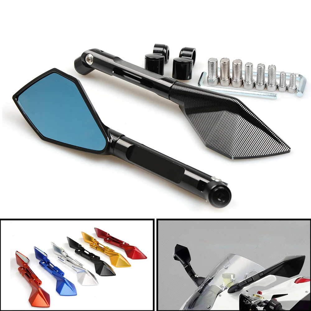 Universal motorcycle Mirror View Side Rear Mirror For YAMAHA R6 2004 2005 2006 KAWASAKI Z1000 Z800 Z750
Universal motorcycle Mirror View Side Rear Mirror For YAMAHA R6 2004 2005 2006 KAWASAKI Z1000 Z800 Z750