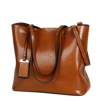 2019 new money Women's bag of European and American fashion trend Oil wax Women's single shoulder slung Shoulder Handbag
2019 new money Women's bag of European and American fashion trend Oil wax Women's single shoulder slung Shoulder Handbag