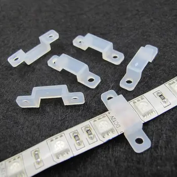 20pcs Light Strip Fixing Holder LED Strip Silicon Fastener Clip for SMD5050 5630 Light Strip
20pcs Light Strip Fixing Holder LED Strip Silicon Fastener Clip for SMD5050 5630 Light Strip