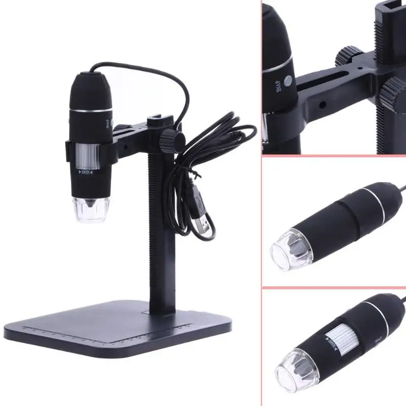 Sink Faucet - Professional USB Digital Microscope 1000X 8 LED 2MP Electronic Microscope Endoscope Zoom Camera Magnifier+ Lift Stand