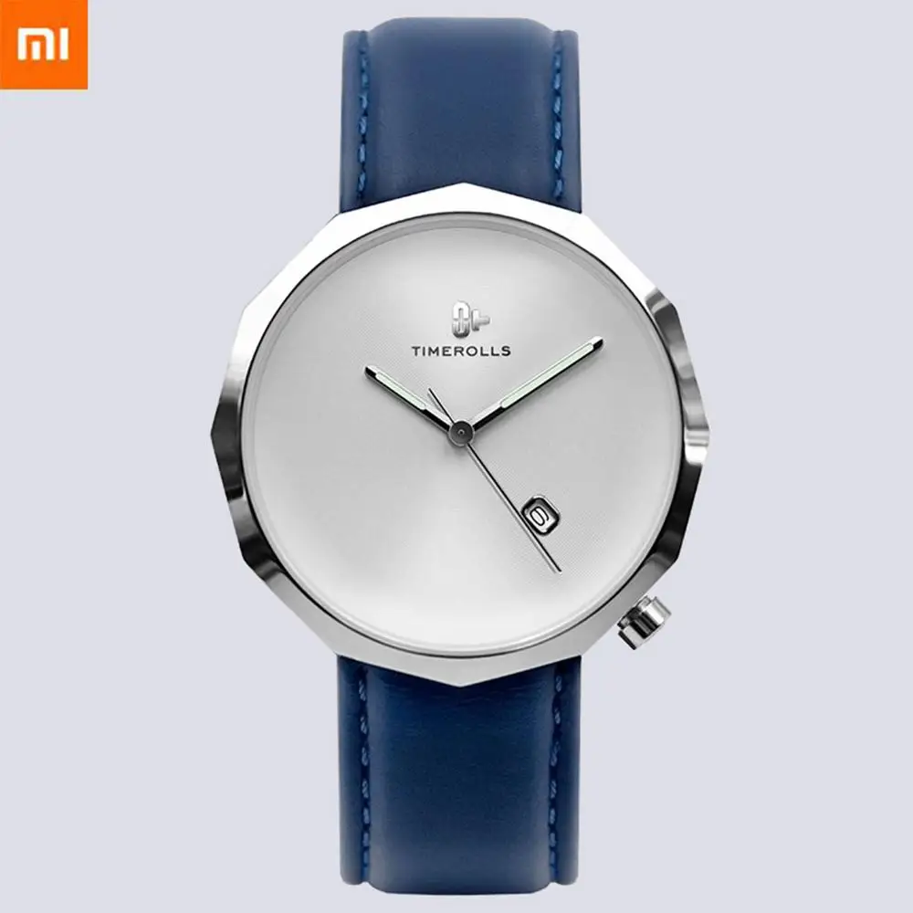 Xiaomi TIMEROLLS Quartz Watch 12 corner design Synthetic sapphire Mirror Luminous Pointer Leather strap Water Resistant Watch
Xiaomi TIMEROLLS Quartz Watch 12 corner design Synthetic sapphire Mirror Luminous Pointer Leather strap Water Resistant Watch