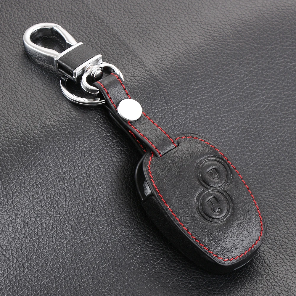 Leather Cover For Nissan Almera Renault Clio Dacia Logan Megane Espace Kangoo Duster Twingo 2BTN Car Remote Key Case
Leather Cover For Nissan Almera Renault Clio Dacia Logan Megane Espace Kangoo Duster Twingo 2BTN Car Remote Key Case