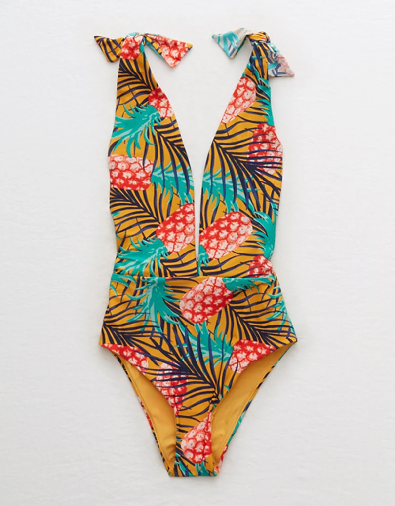 Swimwear Women Print One-Piece Swimsuit Hollow Out Beachwear Ladies Bikini Push-up Monokini Brazilian Bathing
Swimwear Women Print One-Piece Swimsuit Hollow Out Beachwear Ladies Bikini Push-up Monokini Brazilian Bathing