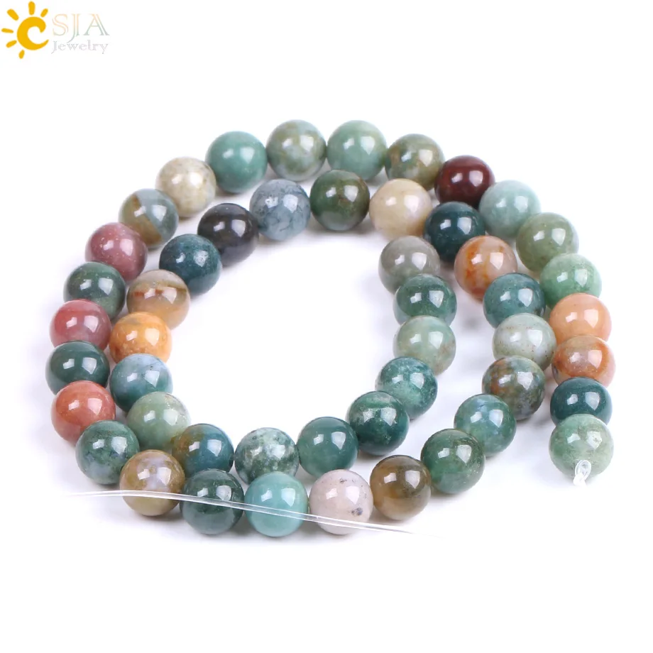 CSJA 8mm Natural Indian Agates Onyx Beads Round Gem Stone Beaded for Men DIY Hand Craft Bracelets Necklaces Jewelry Making F194
CSJA 8mm Natural Indian Agates Onyx Beads Round Gem Stone Beaded for Men DIY Hand Craft Bracelets Necklaces Jewelry Making F194