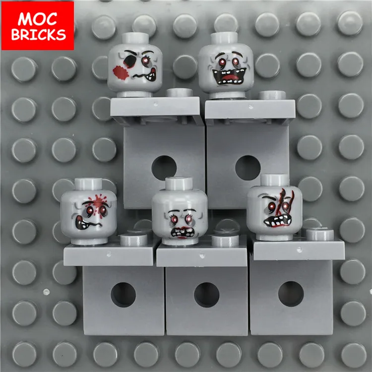 10pcs/lot Zombie Face Head Expression Collection anime figure DIY Super Heroes building blocks bricks Educational Toys
10pcs/lot Zombie Face Head Expression Collection anime figure DIY Super Heroes building blocks bricks Educational Toys