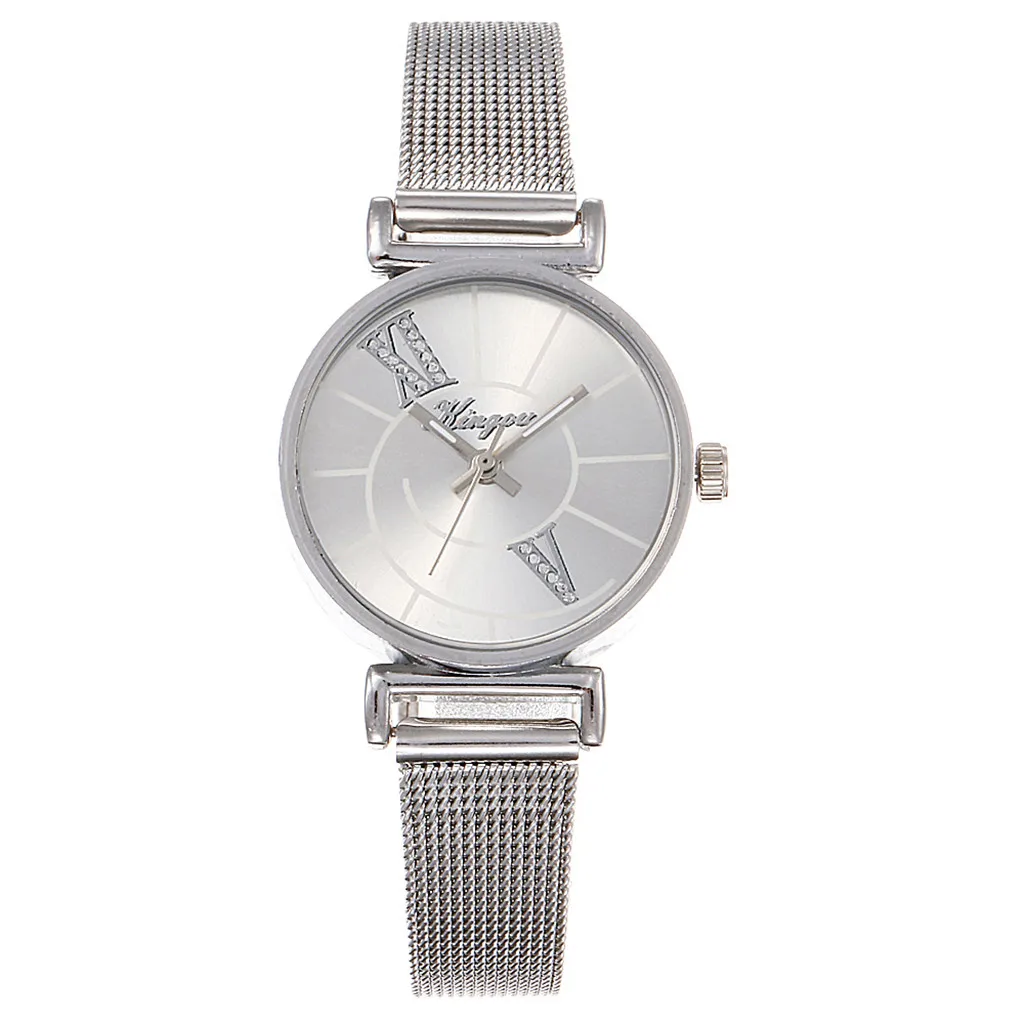 Rose Gold Sliver Mesh Stainless Steel Dail Watches Women Top Brand Luxury Casual Clock Ladies Wrist Watch Relogio Feminino CC
Rose Gold Sliver Mesh Stainless Steel Dail Watches Women Top Brand Luxury Casual Clock Ladies Wrist Watch Relogio Feminino CC
