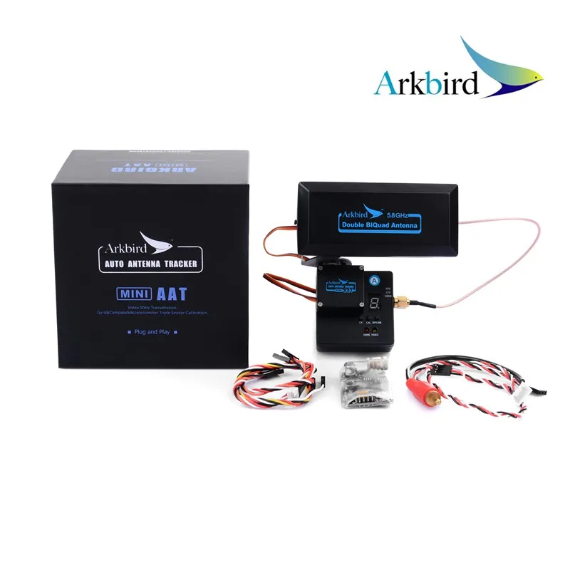 Arkbird FPV 5.8GHz Mini Auto Antenna Tracker Gimbal Long Range System W/ Air Module and Ground System Integrated Video Receiver
Arkbird FPV 5.8GHz Mini Auto Antenna Tracker Gimbal Long Range System W/ Air Module and Ground System Integrated Video Receiver