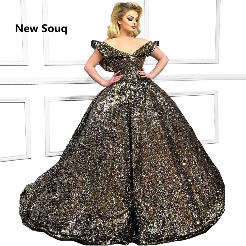 Shining Sequined Ball Gown Prom Dresses Off Shoulder Evening Dress Sexy Backless Women Formal Dress Evening Wear
Shining Sequined Ball Gown Prom Dresses Off Shoulder Evening Dress Sexy Backless Women Formal Dress Evening Wear
