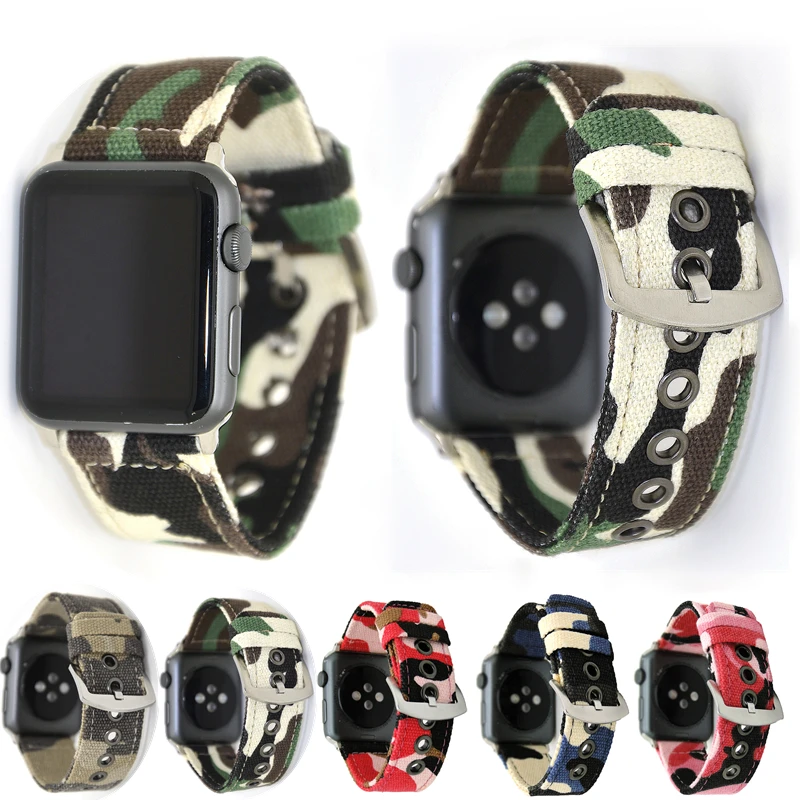 YUKIRIN Camouflage Wrist Belt Canvas Band For Apple Watch Series 4 3 2 1 Band Strap for iwatch men 44mm 42mm 40mm 38mm
YUKIRIN Camouflage Wrist Belt Canvas Band For Apple Watch Series 4 3 2 1 Band Strap for iwatch men 44mm 42mm 40mm 38mm
