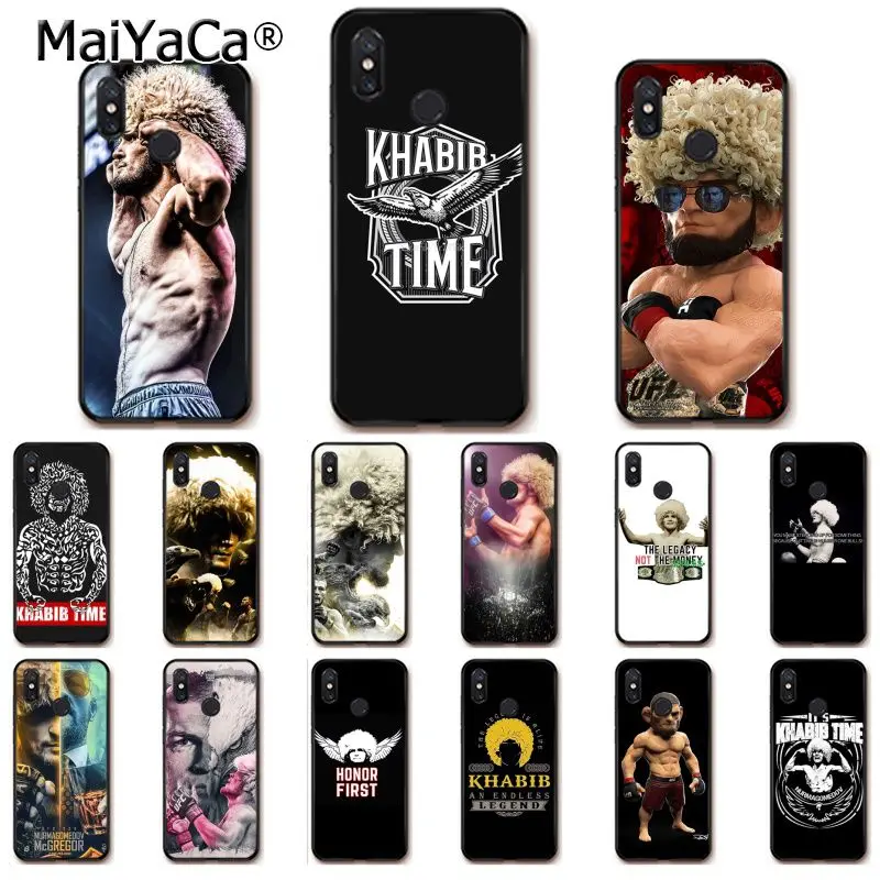 MaiYaCa khabib nurmagomedov UFC Black TPU Soft Phone Cover for Xiaomi Mi 6 Mix2 Mix2S Note3 8 8SE Redmi 5 5Plus Note4 4X Note5
MaiYaCa khabib nurmagomedov UFC Black TPU Soft Phone Cover for Xiaomi Mi 6 Mix2 Mix2S Note3 8 8SE Redmi 5 5Plus Note4 4X Note5