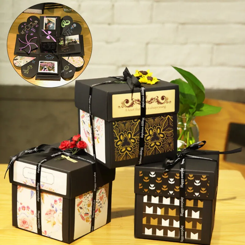 New DIY Album Agency Gift Box Surprise Explosion Box Manual Creative Birthday Gift Festive Party Supplies
New DIY Album Agency Gift Box Surprise Explosion Box Manual Creative Birthday Gift Festive Party Supplies