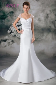 Backless 2019 Wedding Dresses Mermaid V-neck Cap Sleeves Sweep Train Beaded Cheap Wedding Gown Bridal Dresses Vestido De Noiva
Backless 2019 Wedding Dresses Mermaid V-neck Cap Sleeves Sweep Train Beaded Cheap Wedding Gown Bridal Dresses Vestido De Noiva
