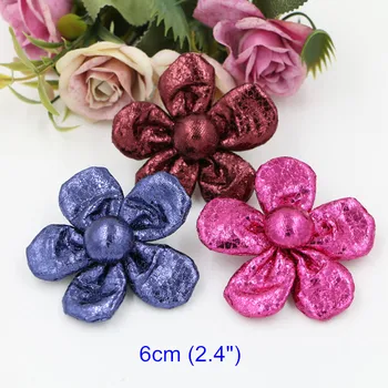 12 Sparkling Leather Flowers 6cm (2.4") 5-petal Handmade Flowers,DIY Headband Decorative Flowers,Boutique Supplies
12 Sparkling Leather Flowers 6cm (2.4") 5-petal Handmade Flowers,DIY Headband Decorative Flowers,Boutique Supplies