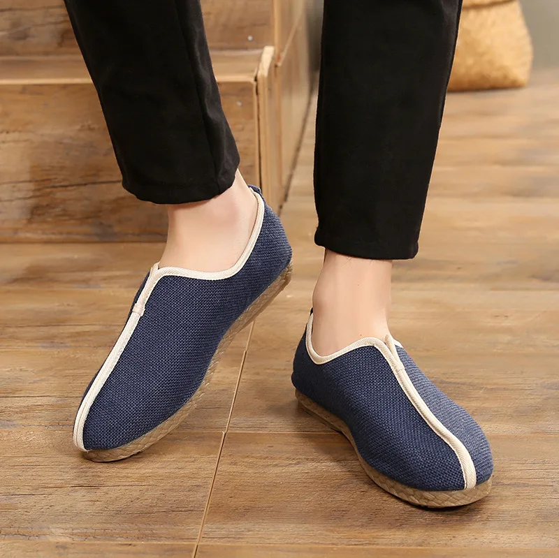 Summer Breathable Footwear Men's Canvas Shoes Hemp Lazy Flats for Mens Trainers Chaussure Homme Male Loafers Driving Shoes 
Summer Breathable Footwear Men's Canvas Shoes Hemp Lazy Flats for Mens Trainers Chaussure Homme Male Loafers Driving Shoes