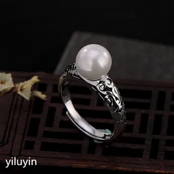 KJJEAXCMY boutique jewelryar S925 sterling silver inlaid with natural pearls, hollowed out, lady's high-end Joker silver ring fi
KJJEAXCMY boutique jewelryar S925 sterling silver inlaid with natural pearls, hollowed out, lady's high-end Joker silver ring fi