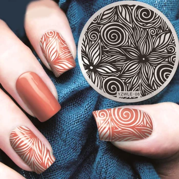 1 Pc Nails Stamping Plate Lace Flowers Twist Nail Art Template Tools Accessories YZWLE08
1 Pc Nails Stamping Plate Lace Flowers Twist Nail Art Template Tools Accessories YZWLE08