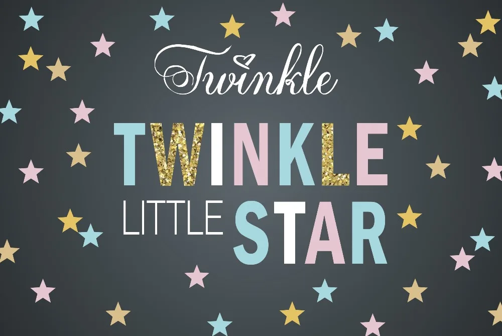 Twinkle Twinkle Little Star First Birthday Baby Shower backdrops Vinyl cloth High quality Computer print party Background
Twinkle Twinkle Little Star First Birthday Baby Shower backdrops Vinyl cloth High quality Computer print party Background