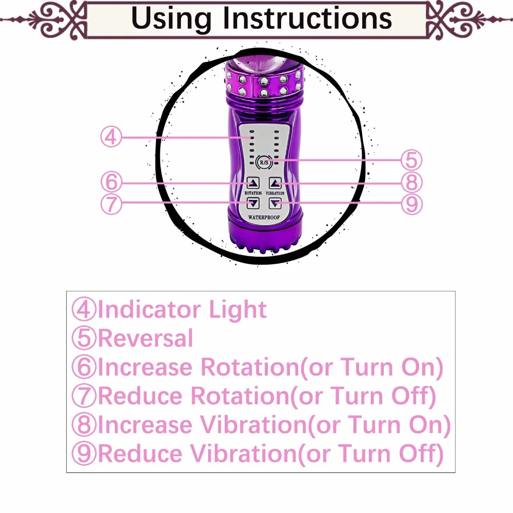 Rechargeable Double Vibrators for Women Rotating Vibrating Clitoris Vagina Rabbit Dildo Vibrator Sex Toys for Woman Sex Machine
