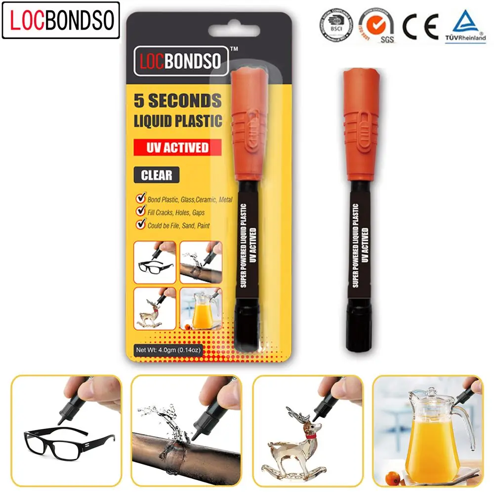 Universal 5 Second Liquid UV Light Plastic Welding Repair Tool Professional UV Glue Rapid Drying Pen Car Care Repair Tool
Universal 5 Second Liquid UV Light Plastic Welding Repair Tool Professional UV Glue Rapid Drying Pen Car Care Repair Tool