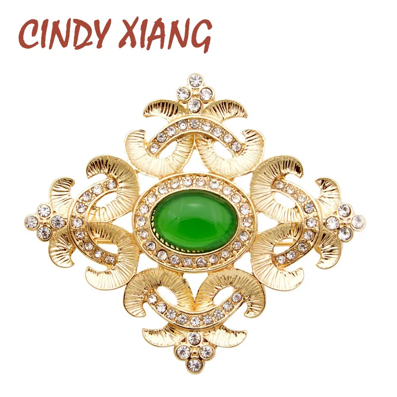 CINDY XIANG Green Color Bead Cross Brooches for Women Baroque Design Fashion Wedding Accessories Coat Jewelry Pins New 2019 gift
CINDY XIANG Green Color Bead Cross Brooches for Women Baroque Design Fashion Wedding Accessories Coat Jewelry Pins New 2019 gift
