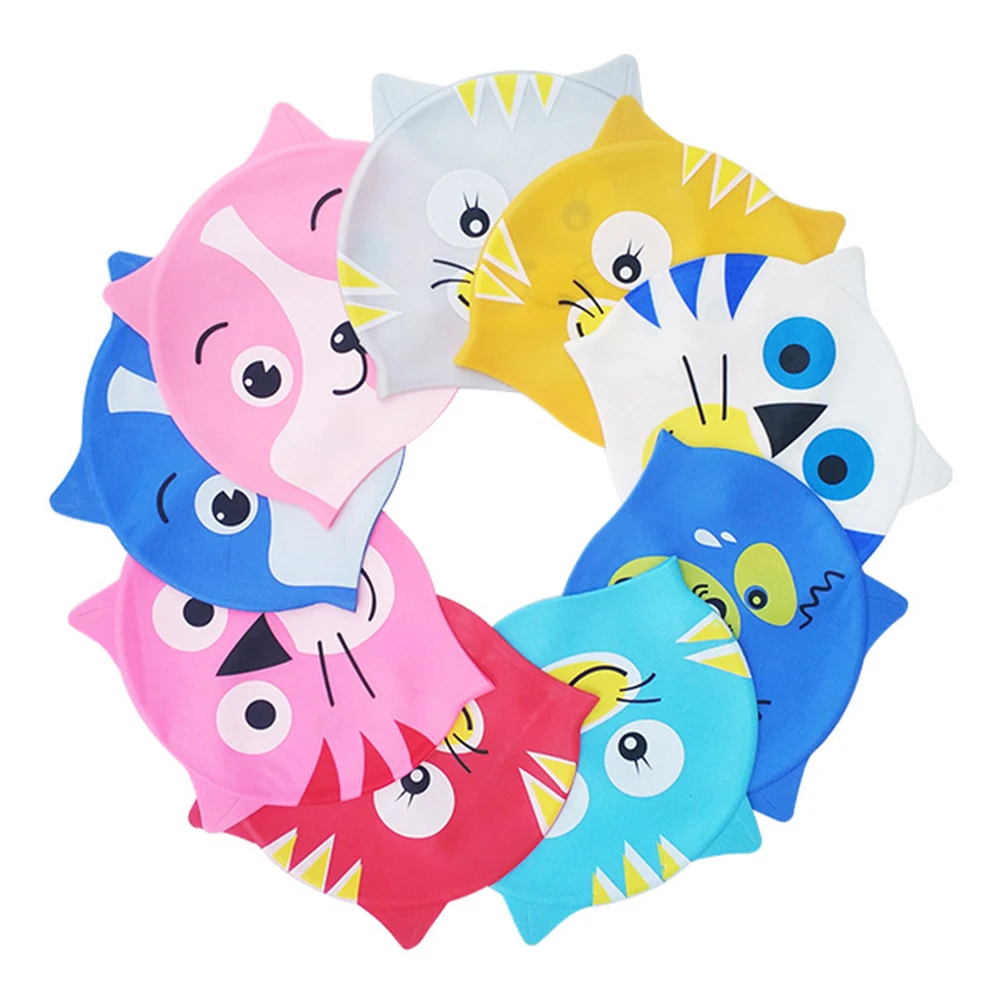 Kid Swimming Cap Silicone Ultra Stretch Waterproof Comfortable Fish / Cat Shape Hat for Girl and Boy Swimming wear hat
Kid Swimming Cap Silicone Ultra Stretch Waterproof Comfortable Fish / Cat Shape Hat for Girl and Boy Swimming wear hat