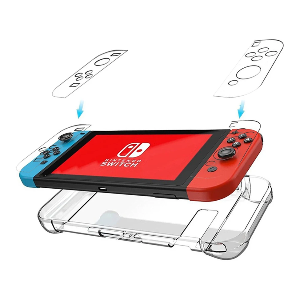 Soft Protective Case for Nintend Switch NS NX Console TPU Shell Handle Grip with Game Card Slot Anti-Shock Cover Caps
Soft Protective Case for Nintend Switch NS NX Console TPU Shell Handle Grip with Game Card Slot Anti-Shock Cover Caps