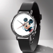 Zegarki damskie New cartoon Mickey minni quartz wristwatch children leather Ladies watch women watches kid boy girls reloj mujer
Zegarki damskie New cartoon Mickey minni quartz wristwatch children leather Ladies watch women watches kid boy girls reloj mujer