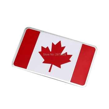 10 x Car Styling New Design Canada National Flag 3D Metal Chrome Aluminium Alloy 3D Emblem Badge Sticker Decal Auto Accessory
10 x Car Styling New Design Canada National Flag 3D Metal Chrome Aluminium Alloy 3D Emblem Badge Sticker Decal Auto Accessory