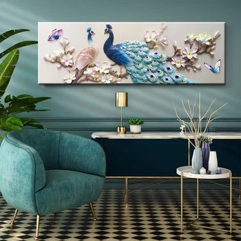 Peacock Poster Wall Art Canvas Painting Nordic Wall Pictures for Living Room Decor Mural Decoration Picture Art Print
Peacock Poster Wall Art Canvas Painting Nordic Wall Pictures for Living Room Decor Mural Decoration Picture Art Print