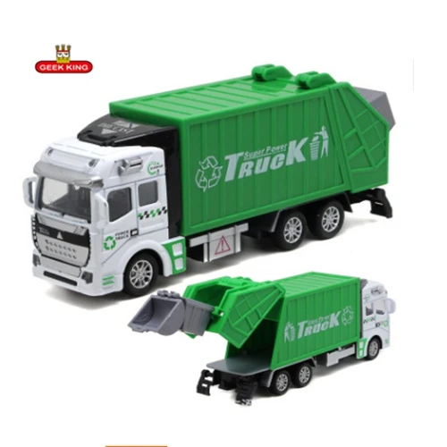 GEEK KING simulation Alloy Pull Back sanitation truck clean car model toy car toys for boys children kids garbage
GEEK KING simulation Alloy Pull Back sanitation truck clean car model toy car toys for boys children kids garbage