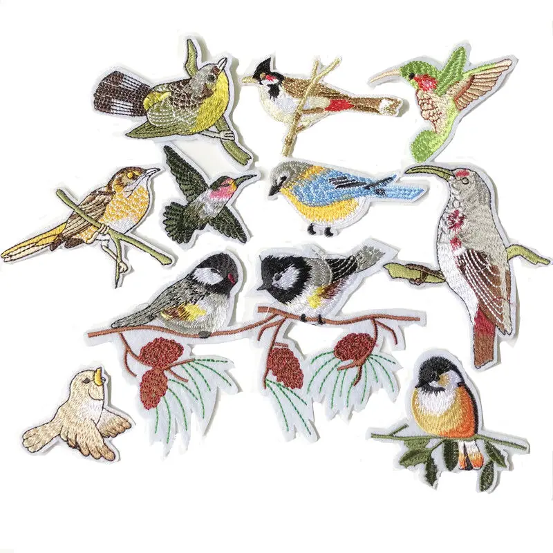 10PCS Embroidered Birds Patches Sewing Iron On Cuckoo Badge For Bag Jeans Hat Appliques DIY Sticker Apparel Decoration
10PCS Embroidered Birds Patches Sewing Iron On Cuckoo Badge For Bag Jeans Hat Appliques DIY Sticker Apparel Decoration