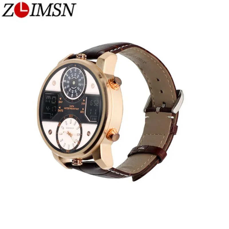 ZLIMSN Fashion Top Brand Luxury Chronograph Stainless Steel Men Sport Clock Analog Business Quartz Wrist Waterproof Watches New
ZLIMSN Fashion Top Brand Luxury Chronograph Stainless Steel Men Sport Clock Analog Business Quartz Wrist Waterproof Watches New
