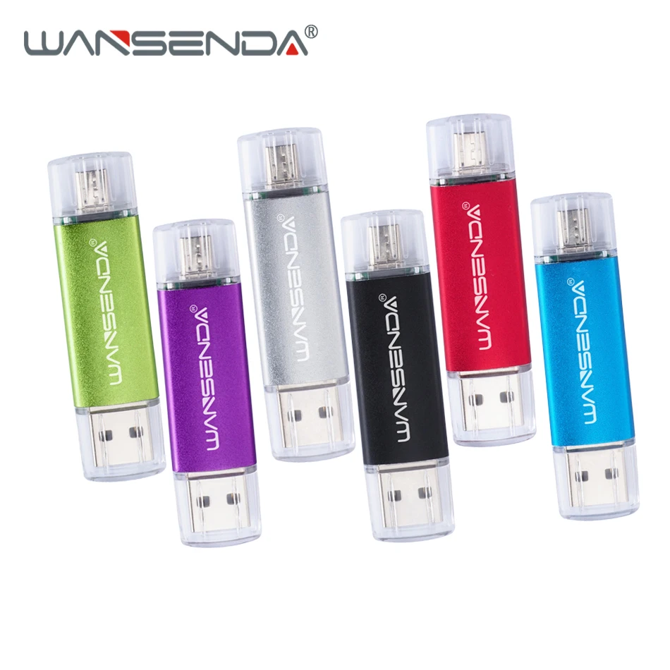 New WANSENDA OTG USB flash drive Pen Drive 16GB 32GB 64GB 128GB 256GB Pendrive High speed USB Stick for SmartPhone/Tablet/PC
New WANSENDA OTG USB flash drive Pen Drive 16GB 32GB 64GB 128GB 256GB Pendrive High speed USB Stick for SmartPhone/Tablet/PC
