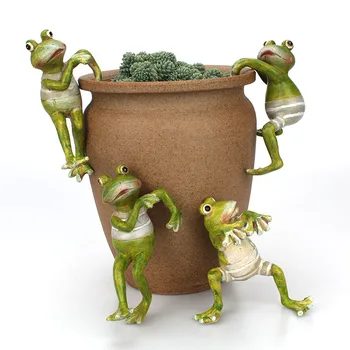 Pastoral Frog Artifical Animal Figurine Pot Fish Tank Ornament Garden Decoration Resin Crafts Home Decor 4pcs/lot DEC463
Pastoral Frog Artifical Animal Figurine Pot Fish Tank Ornament Garden Decoration Resin Crafts Home Decor 4pcs/lot DEC463